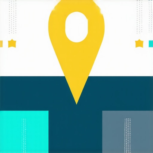 Infographic showing key local SEO ranking factors like reviews, NAP consistency, and keywords