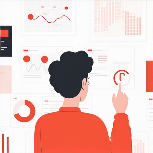 Person analyzing local map rankings with charts and digital tools