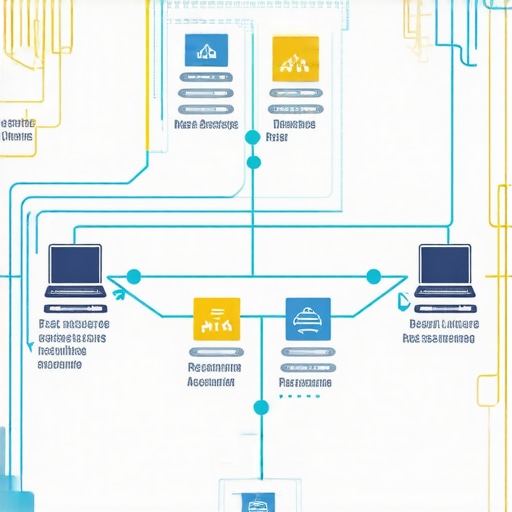Diagram showing data synchronization between local map listings and directories to prevent data decay